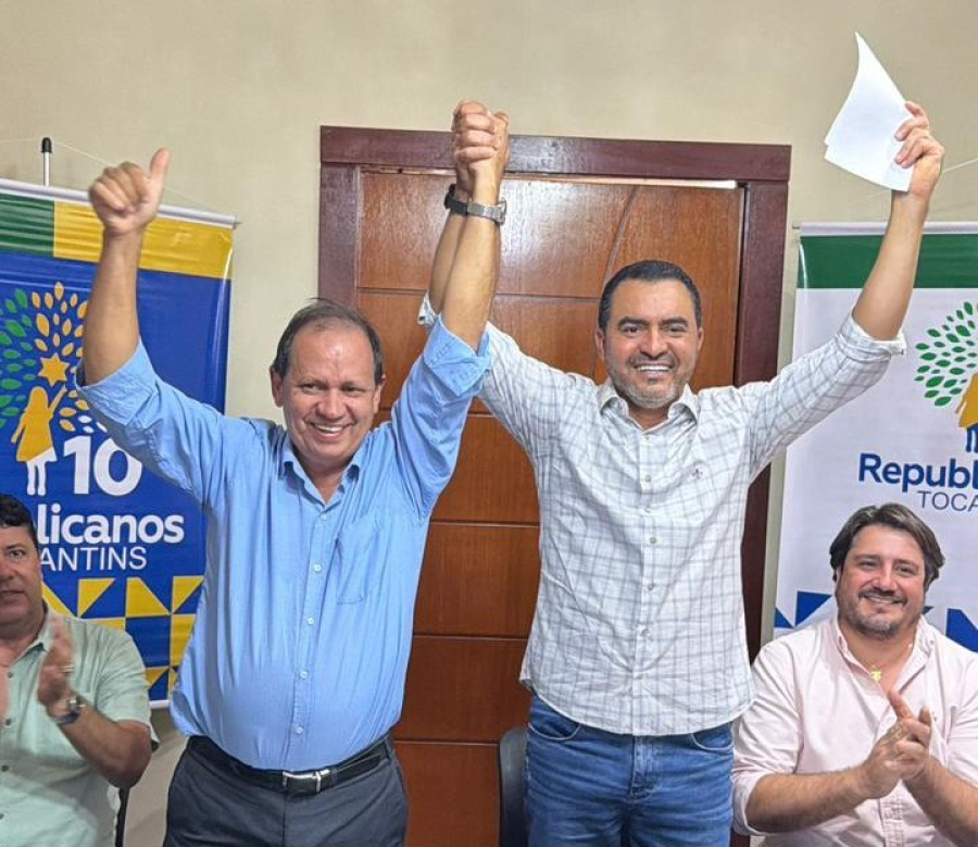 Ao lado de Wanderlei, Eli Borges se filia ao Republicanos e lança pré-candidatura ao Senado