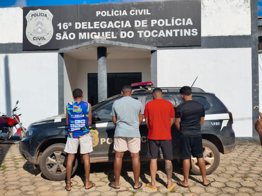 Polícia Civil do Tocantins cumpre quatro mandados de prisão no norte do estado em apoio à operação contra crimes cibernéticos coordenada pela Polícia Civil de Goiás 