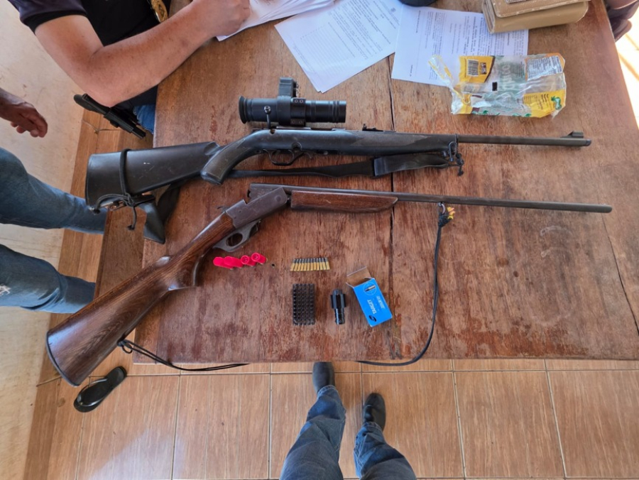 Ações da Polícia Civil resultam em prisões e apreensões de armas de fogo em Araguaína 