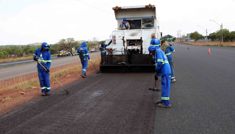 Obras nas perimetrais de Taquaralto chegam a 80% e motoristas devem ficar atentos à sinalização